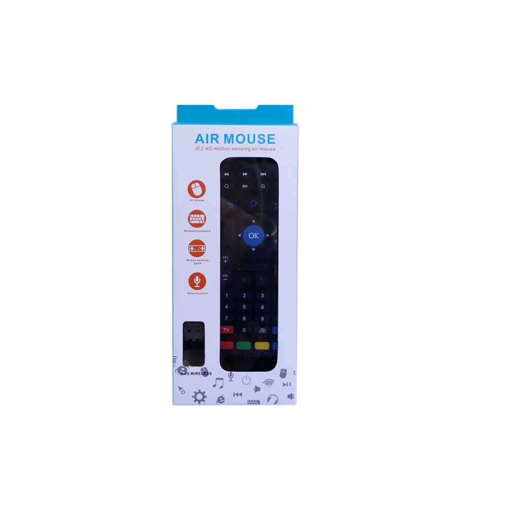 Air Mouse MX3 Mini Keyboard 2.4G Wireless Smart Remote Control Support English/Arabic/Russian Language Keypad | Электроника