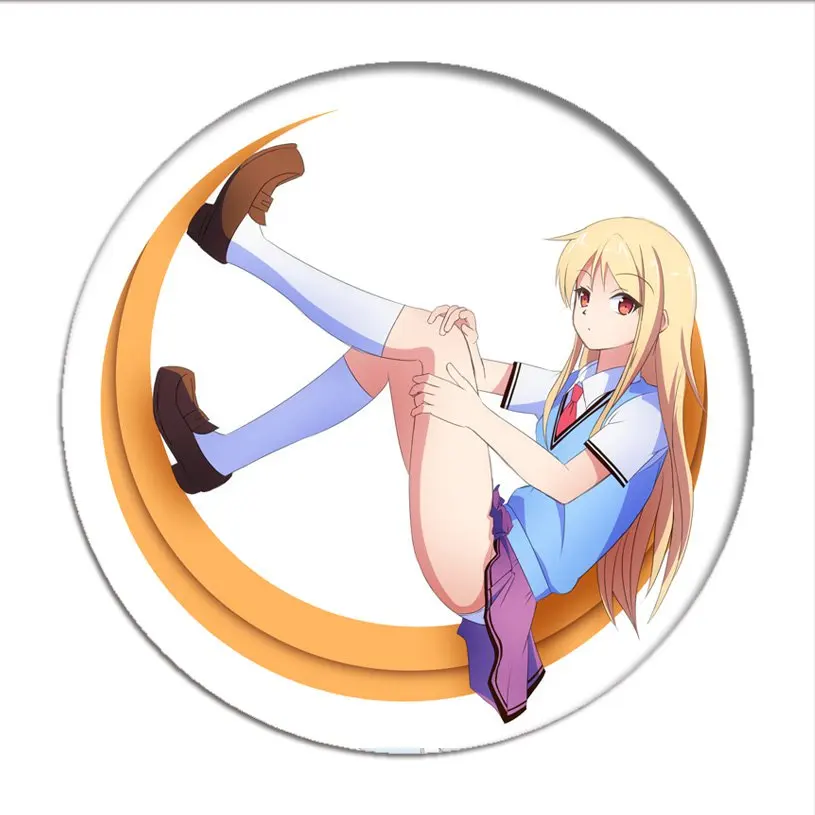 Женская Брошь в виде знака Сакура я без домашнего питомца| |