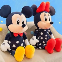 35cm disney mickey minnie plush toys cute cartoon anime stuffed plush doll toy kawaii girl toys kids children birthday gift
