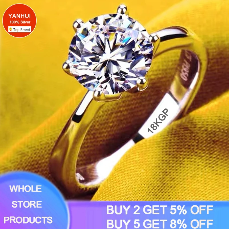 Женское кольцо из серебра 100% пробы 3 слоя 18 К | Украшения и аксессуары