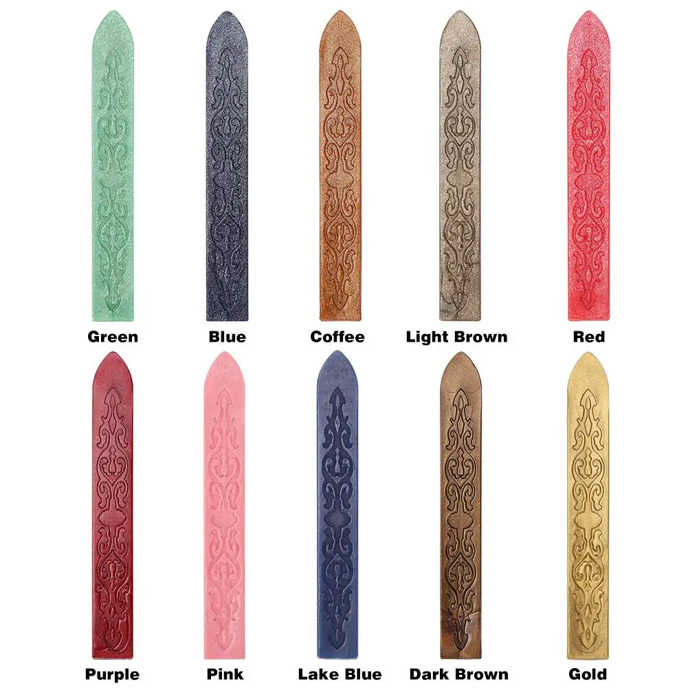 10 цветов старинный Ретро герметизирующий воск палочка для самостоятельного