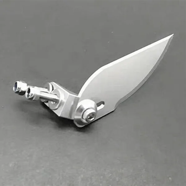 Rc модель лодки поворотные плавники регулируемый алюминиевый водный нож для Feilun