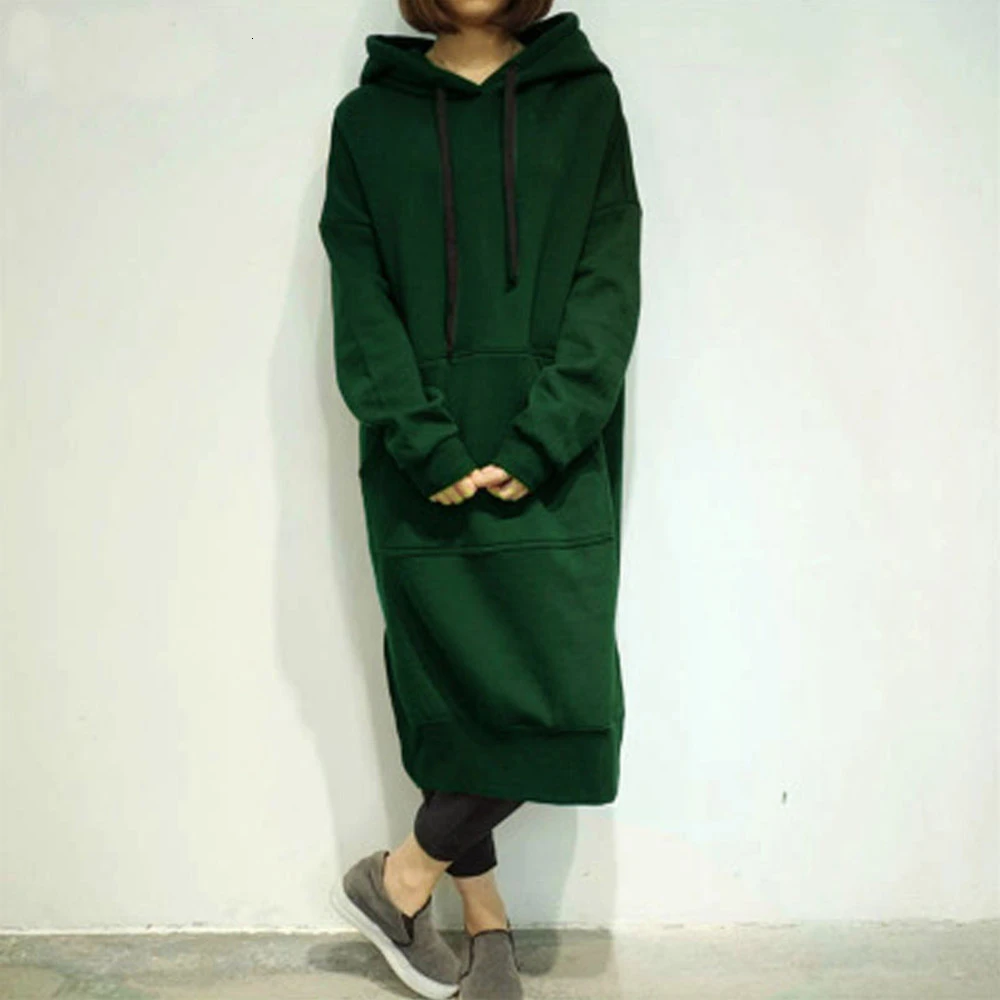 Женское Повседневное платье-свитшот на шнуровке свободный базовый пуловер с