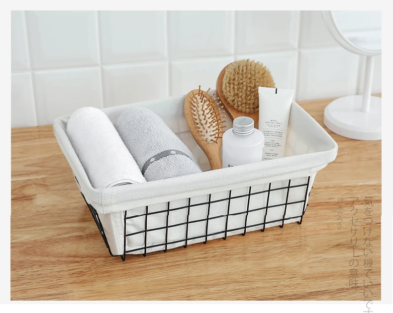 Металлическая корзина-органайзер для хранения корзина с проволочной сеткой