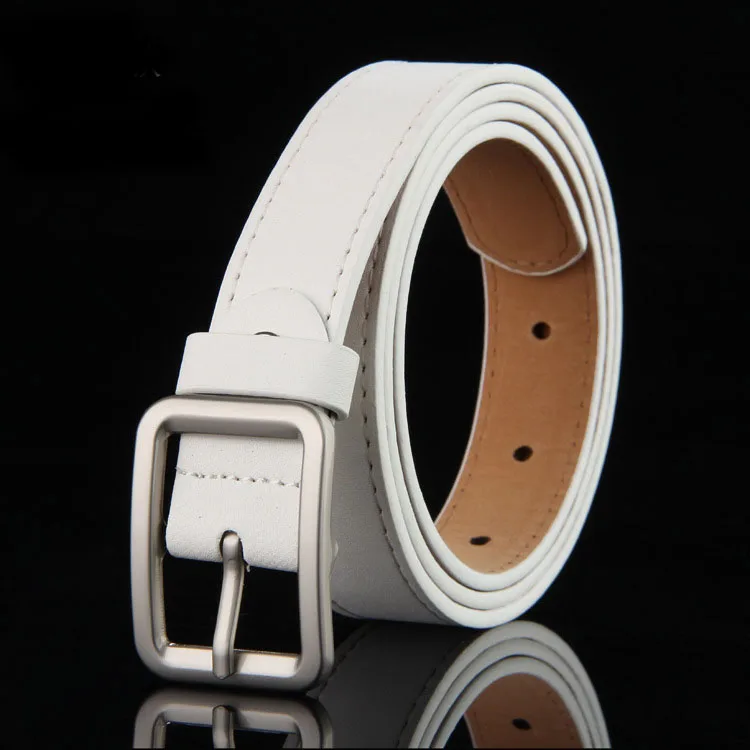 White Deepeel, 2,3 см* 80-110 см, детские штаны для мальчиков с поясом, Школьные Аксессуары для девочек, штаны для выступлений на сцене, пояс, аксессуары YK631 - Цвет: White