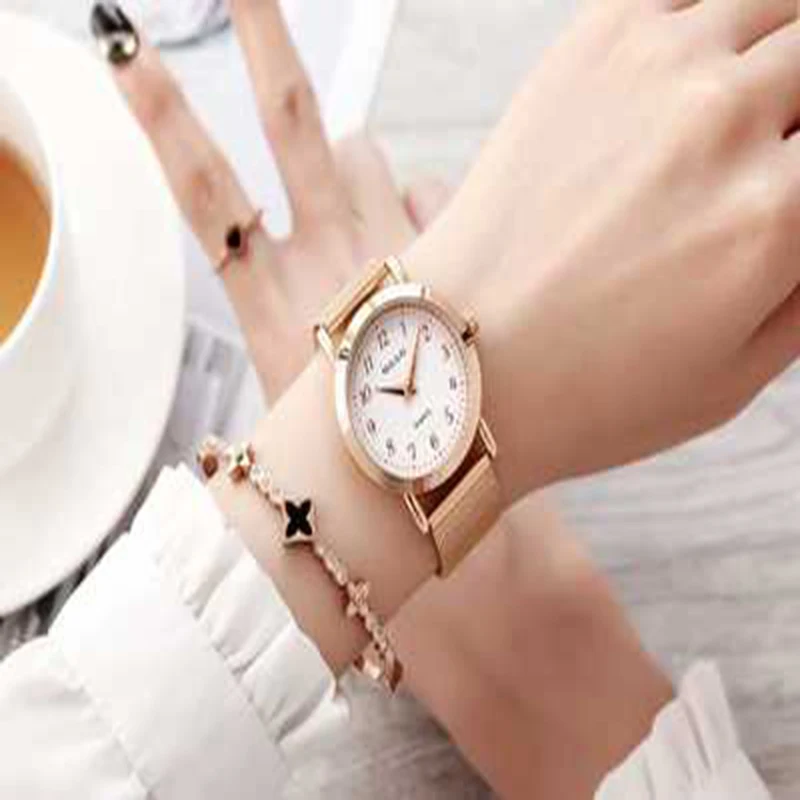 Модные женские часы модные из натуральной кожи для отдыха наручные relogio feminino reloj