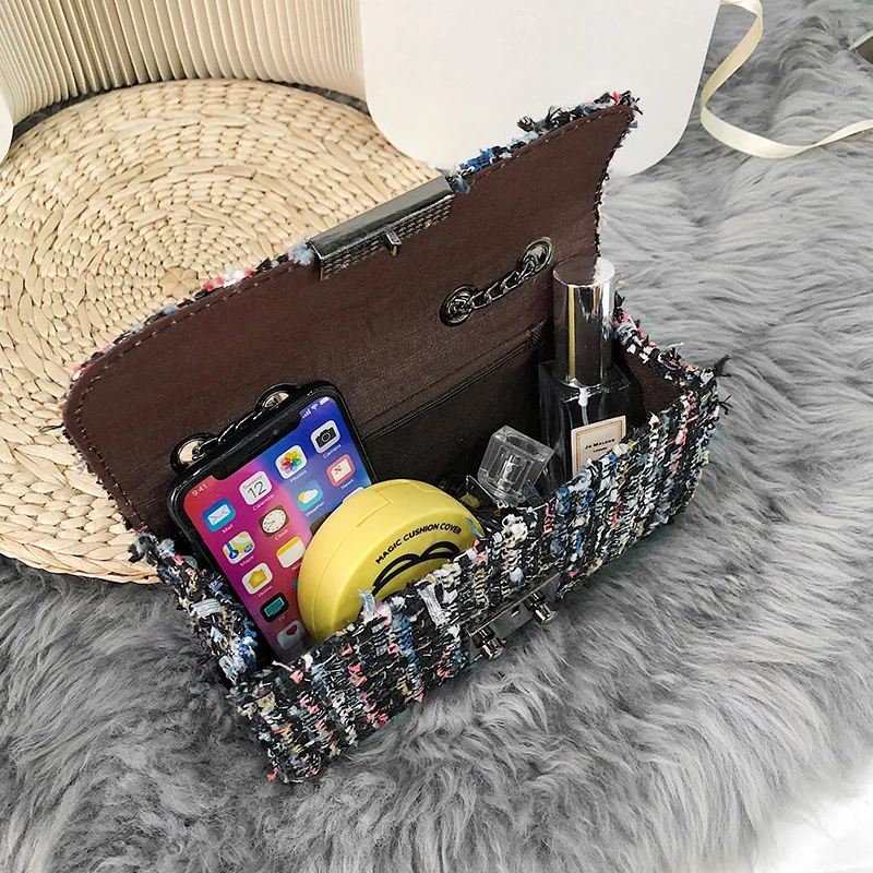 Новая модная женская сумка Nizi через плечо мини квадратная ретро простая