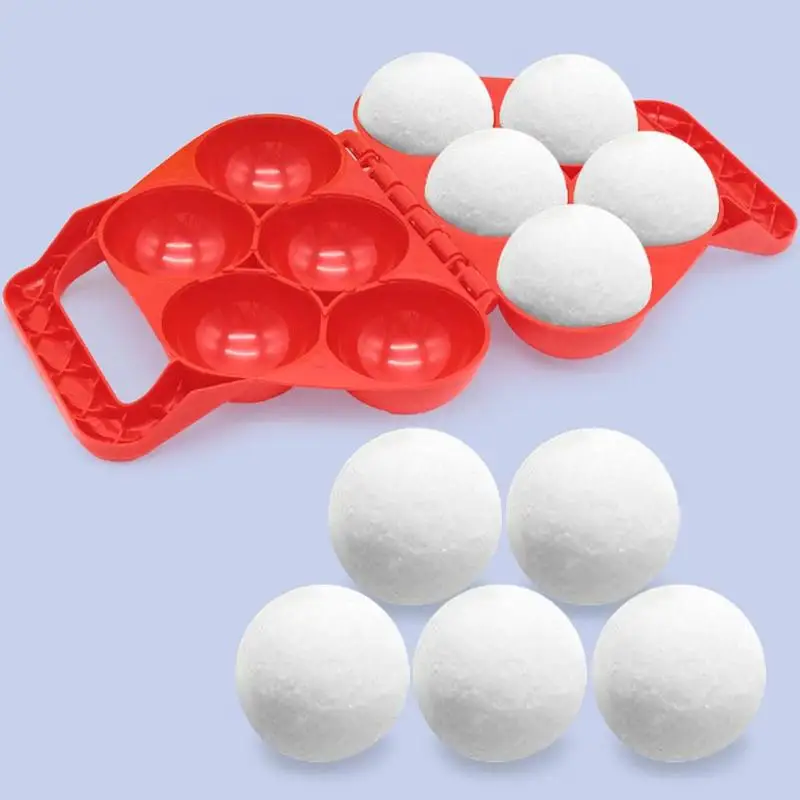 

Lovely Winter outdoor toys Snowball Clip Maker Children Outdoor Winter Sand Mold Tool Creative Funny Sports For Kids