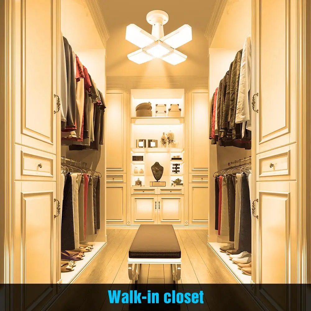 Промышленная светодиодная лампа Складной Безопасный квадратный гаражный