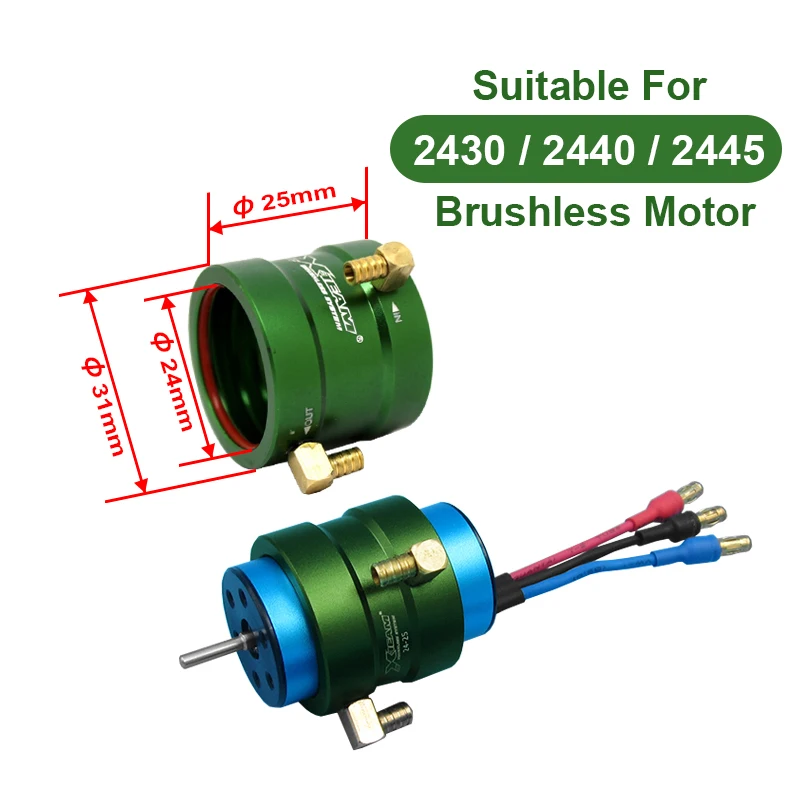 1 шт. алюминиевая система водяного охлаждения с силиконовой трубкой для внешнего
