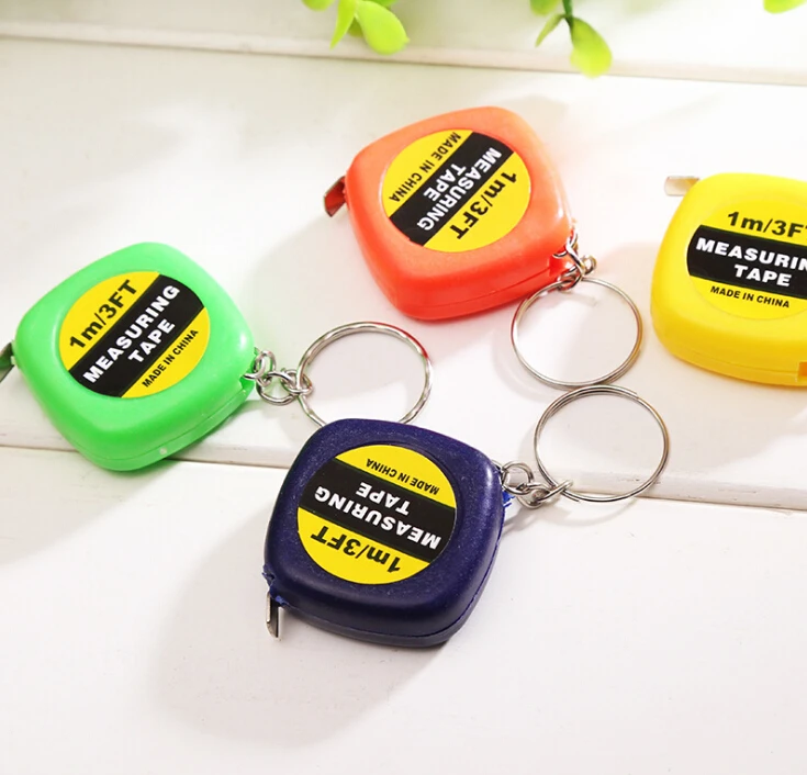 1 м/3 фута легкая Выдвижная рулетка измерительная Мини Портативная тянущаяся