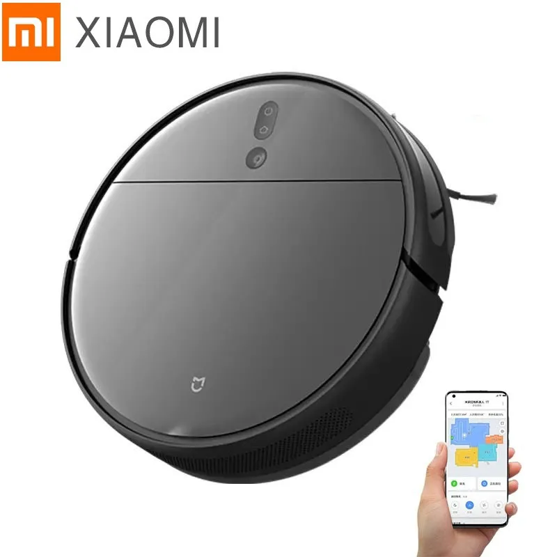 

NEW Xiaomi Mijia Sweeping Robot Vacuum Cleaner 1T S-cross 3D Avoiding Obstacles Cordless Washing Cyclone 3000Pa Suction 5200mAh