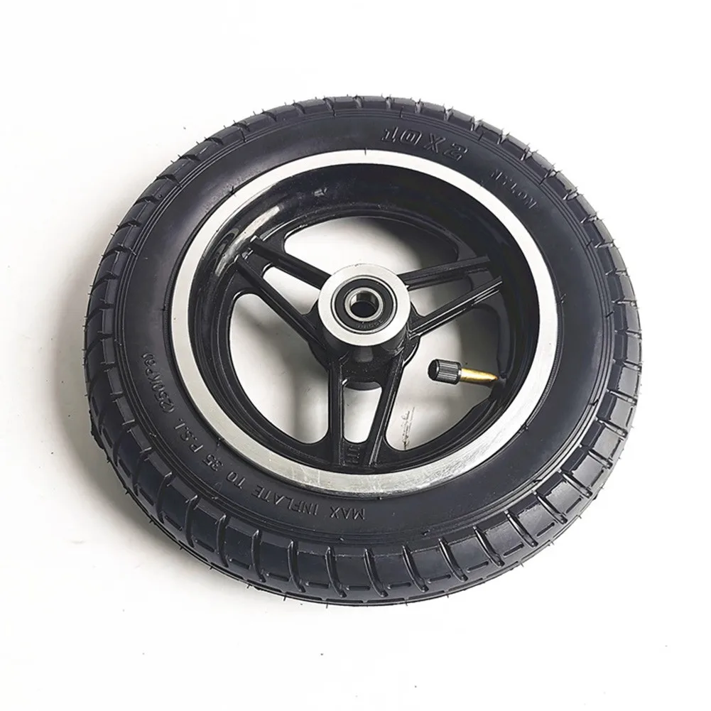

And Tire Black Fittings Inflated Parts Replacement Rubber Scooter Thickened