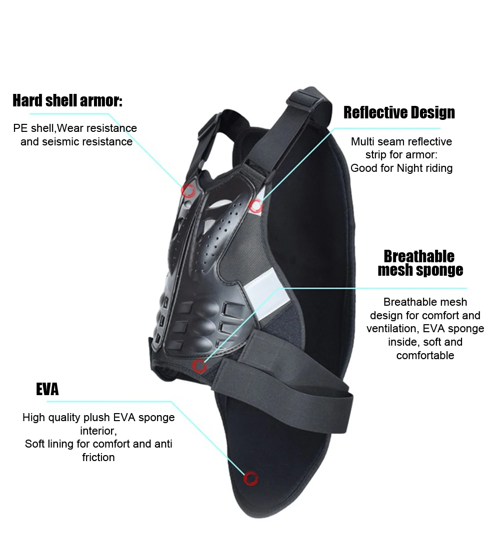 Куртка для мотокросса GHOST RACING защитная нагрудная куртка езды на мотоцикле|Броня| |