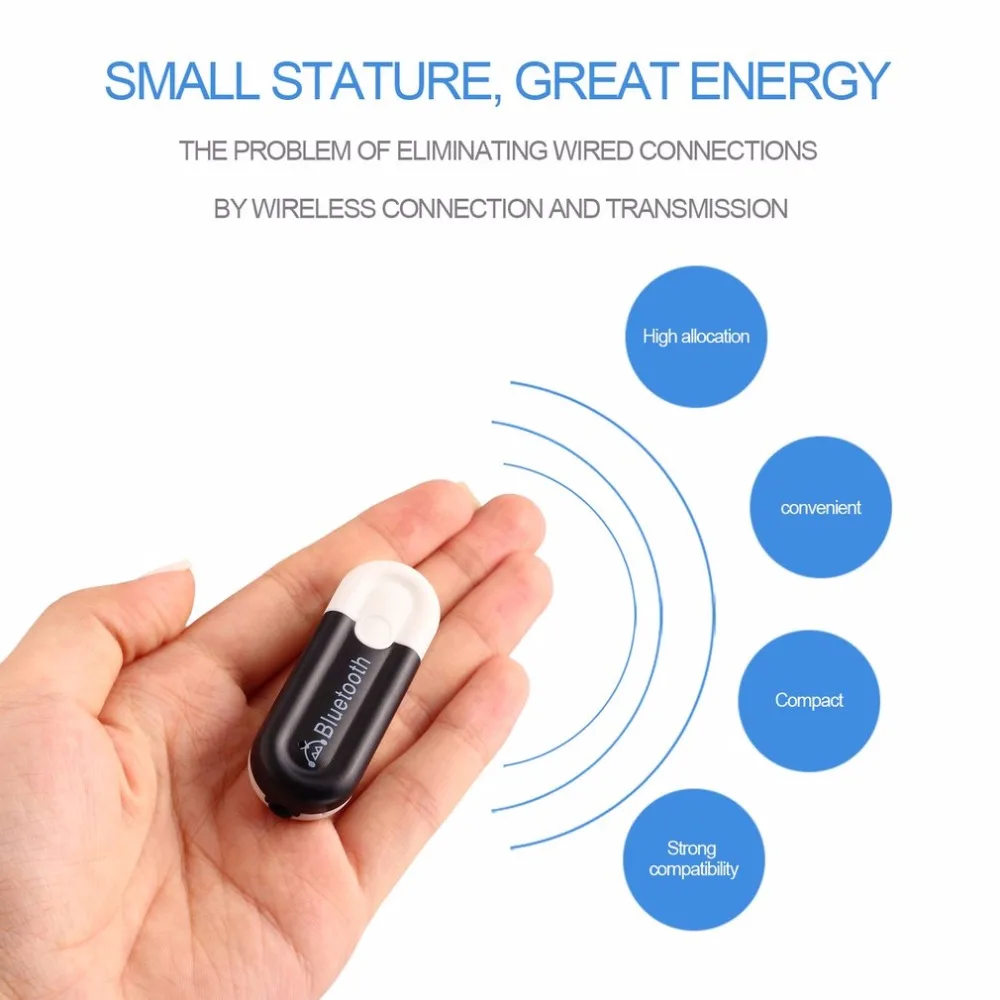 Приемник Bluetooth VAORLO 5 0 беспроводной адаптер приемник для автомобильного комплекта