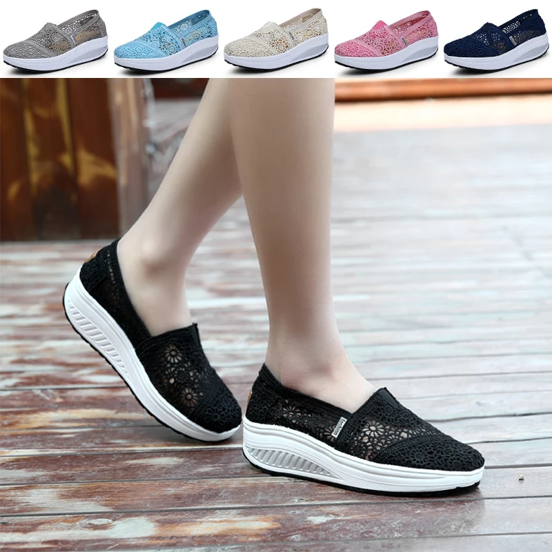 

Women Sneakers Walking Shoes Trendy Loafers Breathable Flat Sneakers Casual Lightweight Outdoor Slip-on Shoes