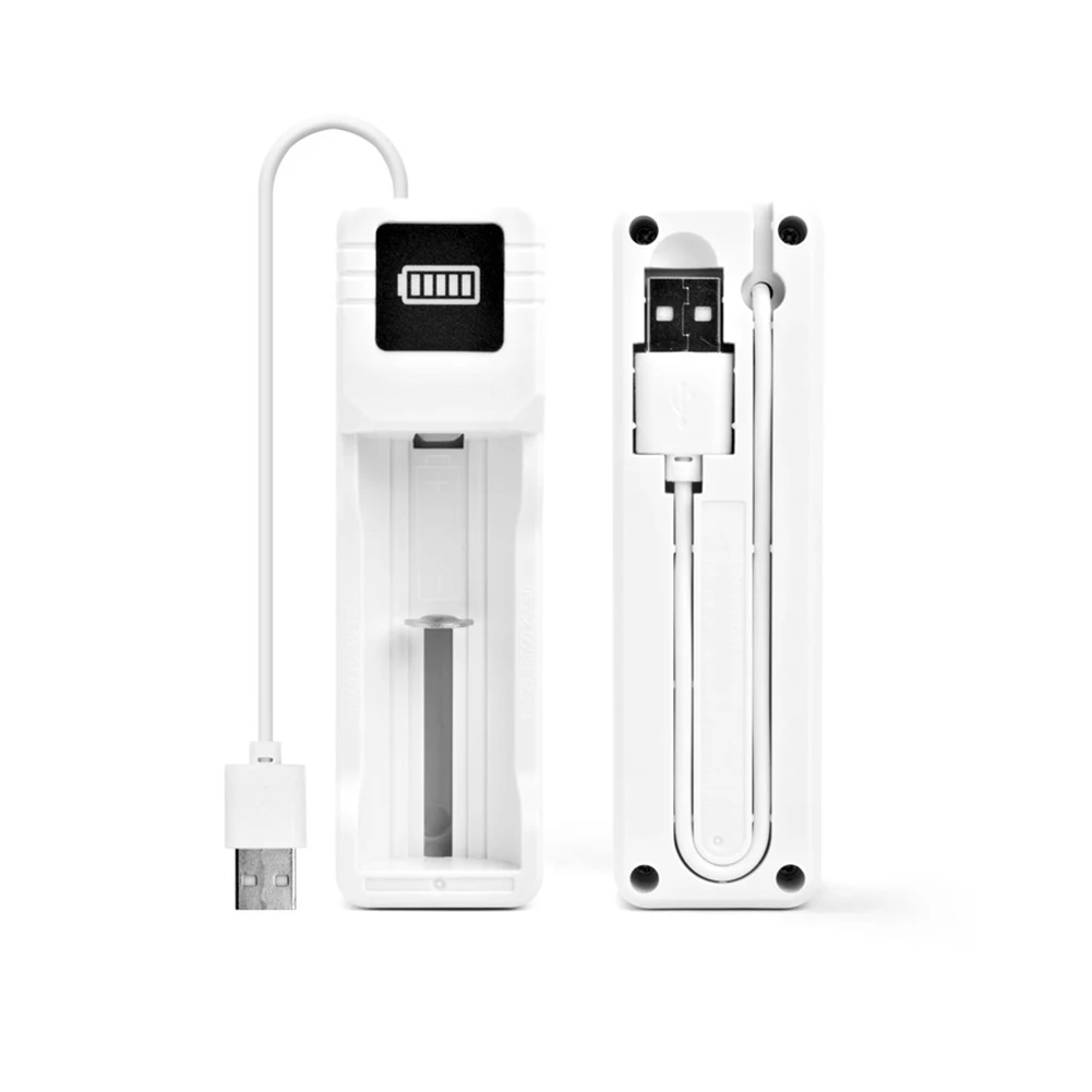 Универсальное зарядное устройство USB со светодиодной подсветкой 1 слот для