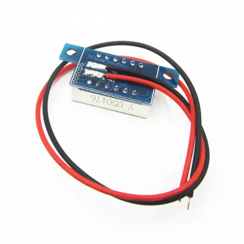 DC 3 в-30 в желтый светодиодный панельный мини-измеритель литиевой батареи Цифровой