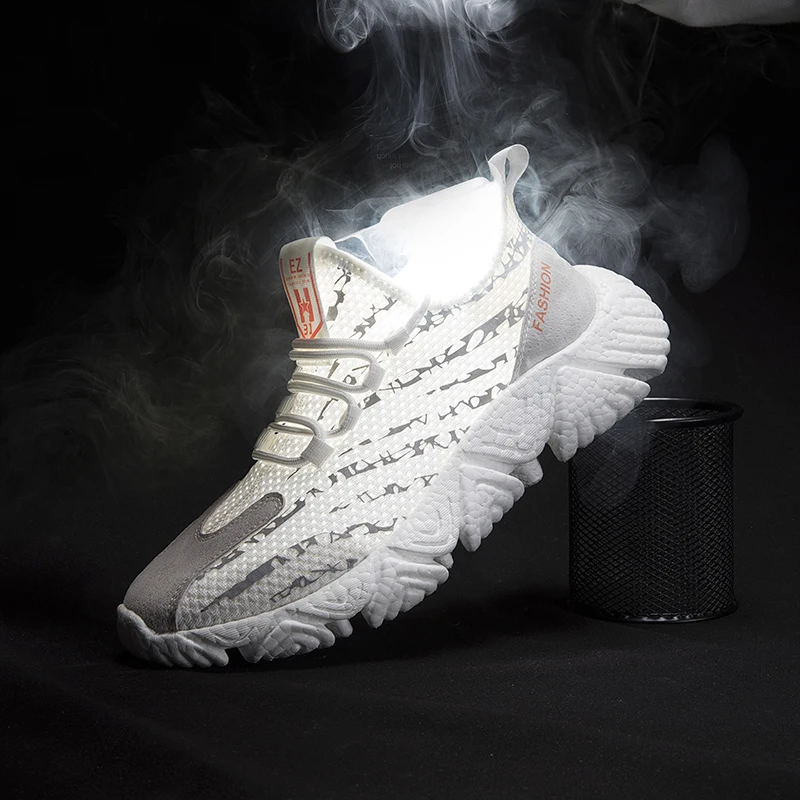 

breathableshoes-for-men mesh zapatillas hop comfortable Light hip men designer Casual work Shoes mens man sneakers summer slip
