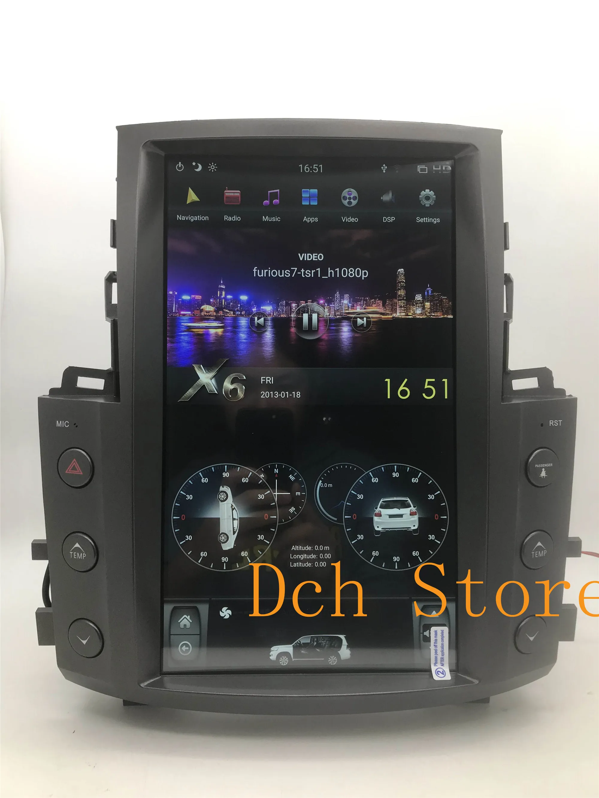 Автомобильный DVD плеер tesla style 13 6 '' вертикальный Android 9 0 GPS навигация радио для