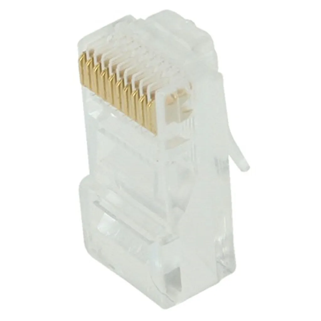 10 шт./упаковка сетевые Ethernet-порты Keystone Jack CAT5 10P10C RJ50 | Компьютеры и офис