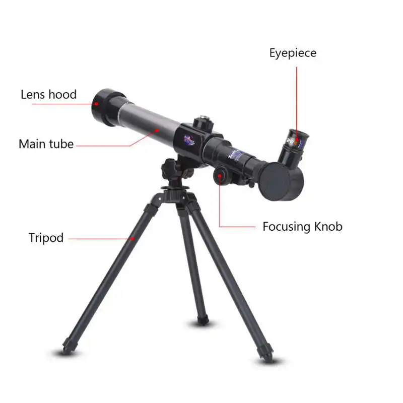 

Outdoor Monocular Space Astronomical Telescope With Portable Tripod Spotting Scope Telescope Children Kids Educational Gift Toy