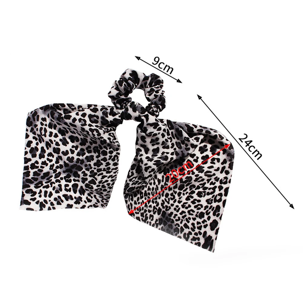 

2019 New Floral Print Women Hair Scarf Elastic Hairband Bohemian Scrunchie Bow Hair Rubber Ropes Girls Hair Ties Accessories
