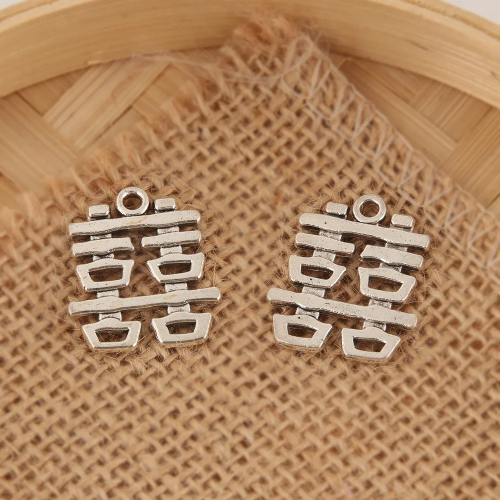 5 шт очаровательные свадебные Серебряные Подвески для изготовления ожерелья