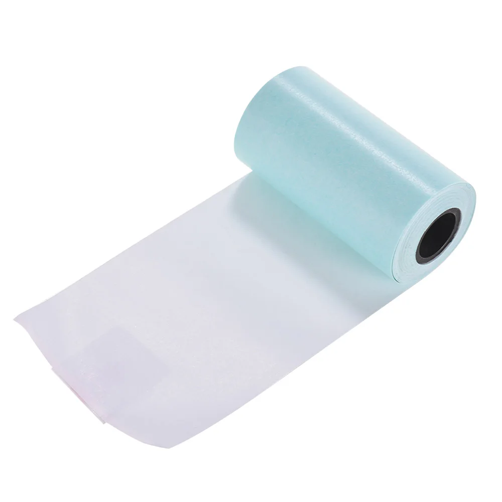 

3 Roll Printable Sticker Paper Roll Direct Thermal Paper with Self-adhesive 57*30mm for PeriPage A6 Pocket Thermal Printer
