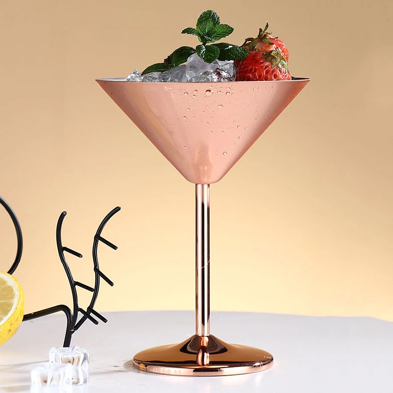 Бокалы для вина из нержавеющей стали с одной стенкой Изолированные Небьющиеся