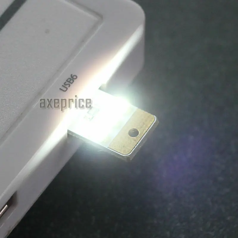 Маленький миниатюрный светодиодный ночник с 3 светодиодами и USB карманная лампа