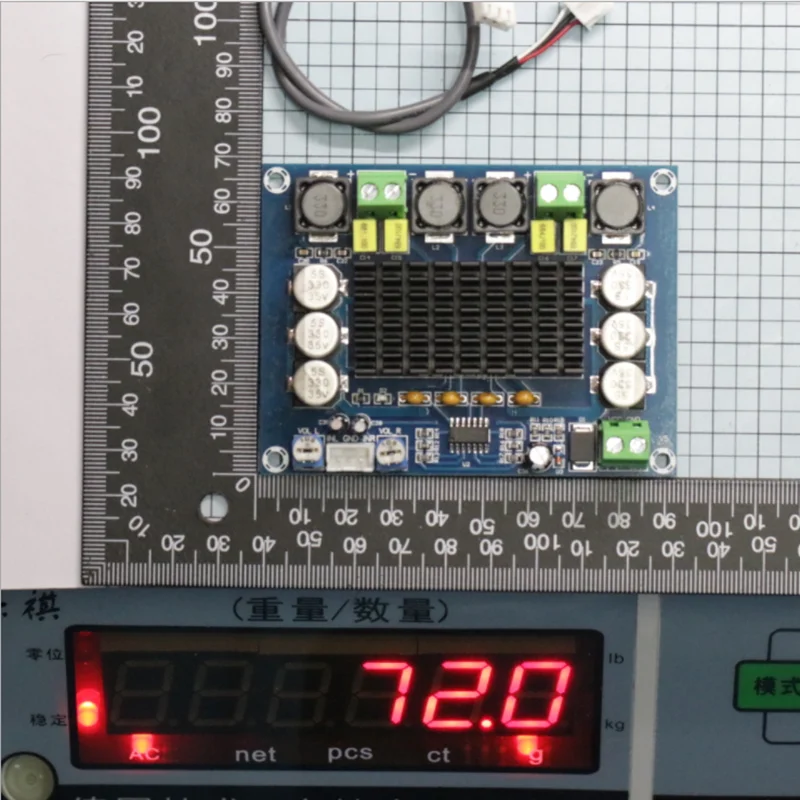

TPA3116D2 Dual-channel Stereo High Power Digitale Audio Eindversterker Board 2*120 w XH-M543 For Home Theater Or Square Ect.