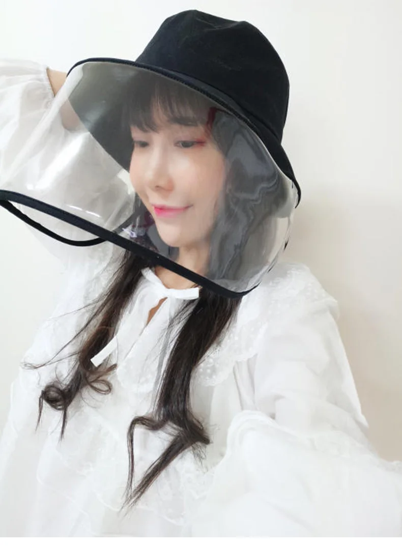 A171 унисекс защитная маска для лица Шляпы защитные ПВХ крышки шляпа против капель