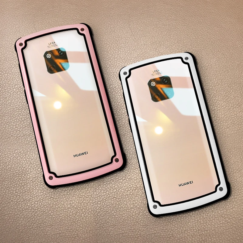 Ударопрочный Прозрачный чехол для телефона Huawei Mate 20 P30 P20 Lite Pro Nova 3i 4 милый из ТПУ