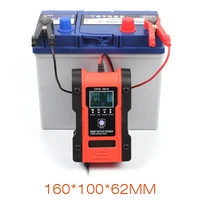 lcd intelligent automobile motorcycle pulse repair battery charger 12v 24v car motorcycle boat lcd automatic battery charger