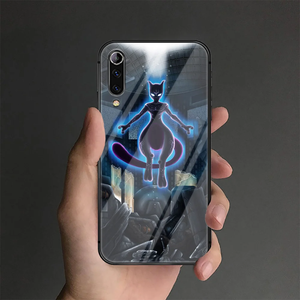 

Poke-mons Cute Phone Tempered Glass Case Cover For Xiaomi Mi A3 Max3 Note 9 10 I T Pro Lite Ultra Trend Back 3D Luxury