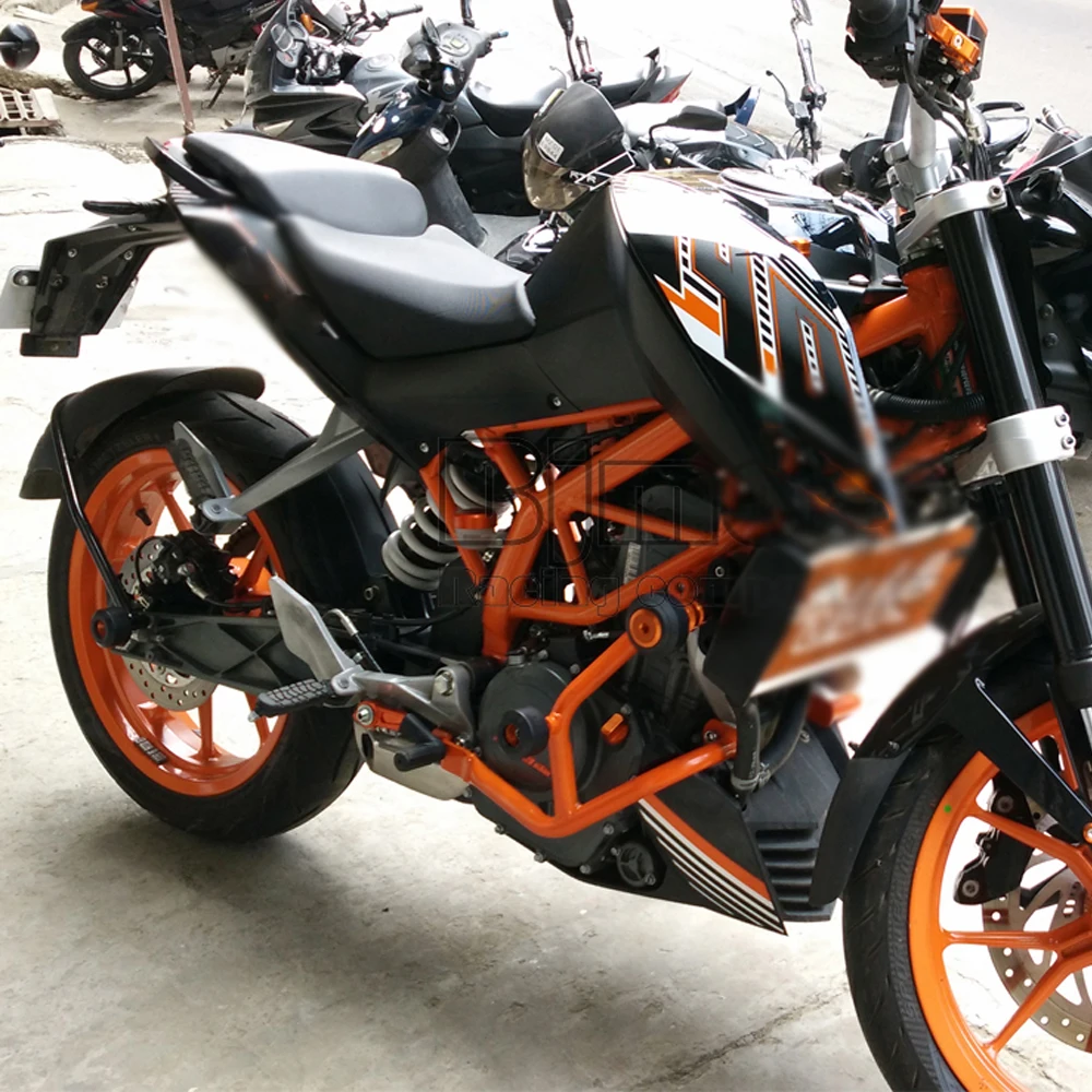 Защитная рамка для переднего и заднего колес вилки BJMOTO ползунки аварийные