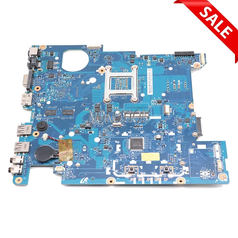 NOKOTION для Samsung R440 NP материнская плата ноутбука HM55 DDR3 HD 4500 GPU бесплатно|laptop motherboard for