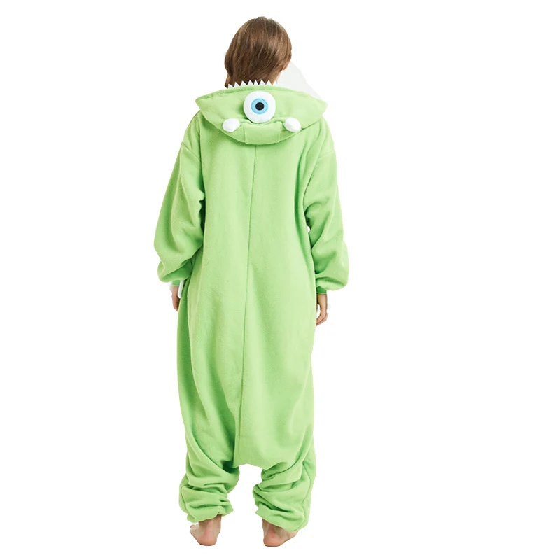 Флисовые кигуруми HKSNG для взрослых комбинезон с изображением майка монстра