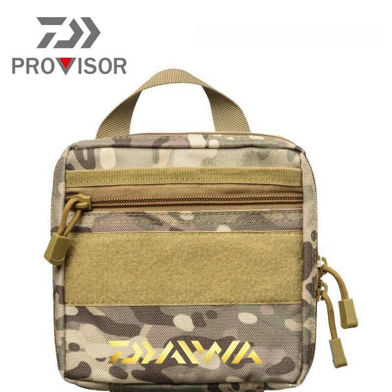 

2020 Daiwa Fishing Bag Storage Tactical Camouflage Bag Outdoor Accessory Bag Medical Travel Multi-function Kit