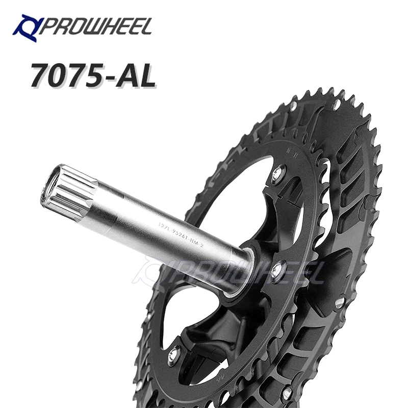 Провилл Дорожный Велосипедный Двойной Шатун 2x11 Скоростей 170 мм Шатун 110BCD 53/39T Цепи с Кареткой BB Велосипедный Звездочка на.