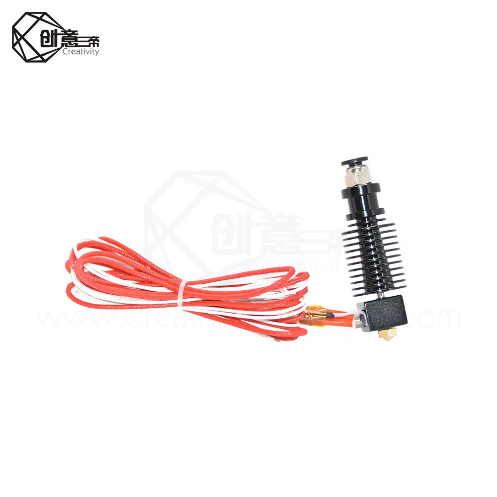 Детали для 3D принтера Creative E3D V6 hotend Kit удаленный экструдер 1 75/0 4 мм сопло 12 В/24 В j head
