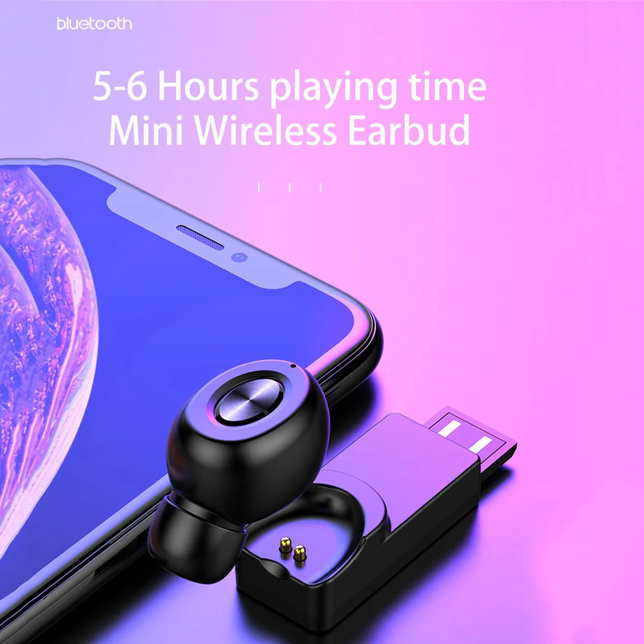 TWS-стереонаушники с поддержкой Bluetooth 5 0 и USB-зарядкой | Электроника