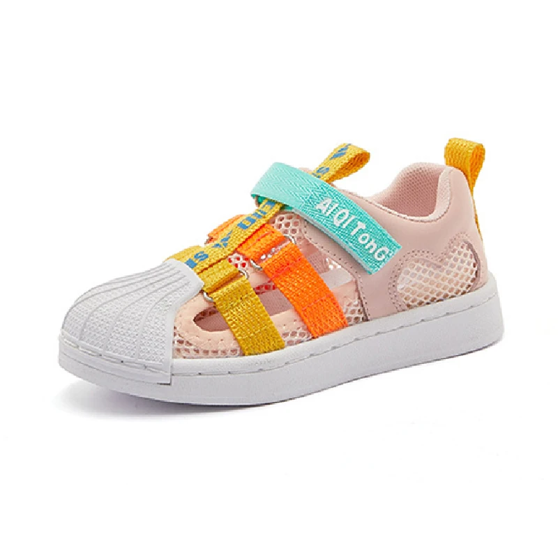 Детские кроссовки с перфорацией сетчатые для мальчиков и девочек повседневная