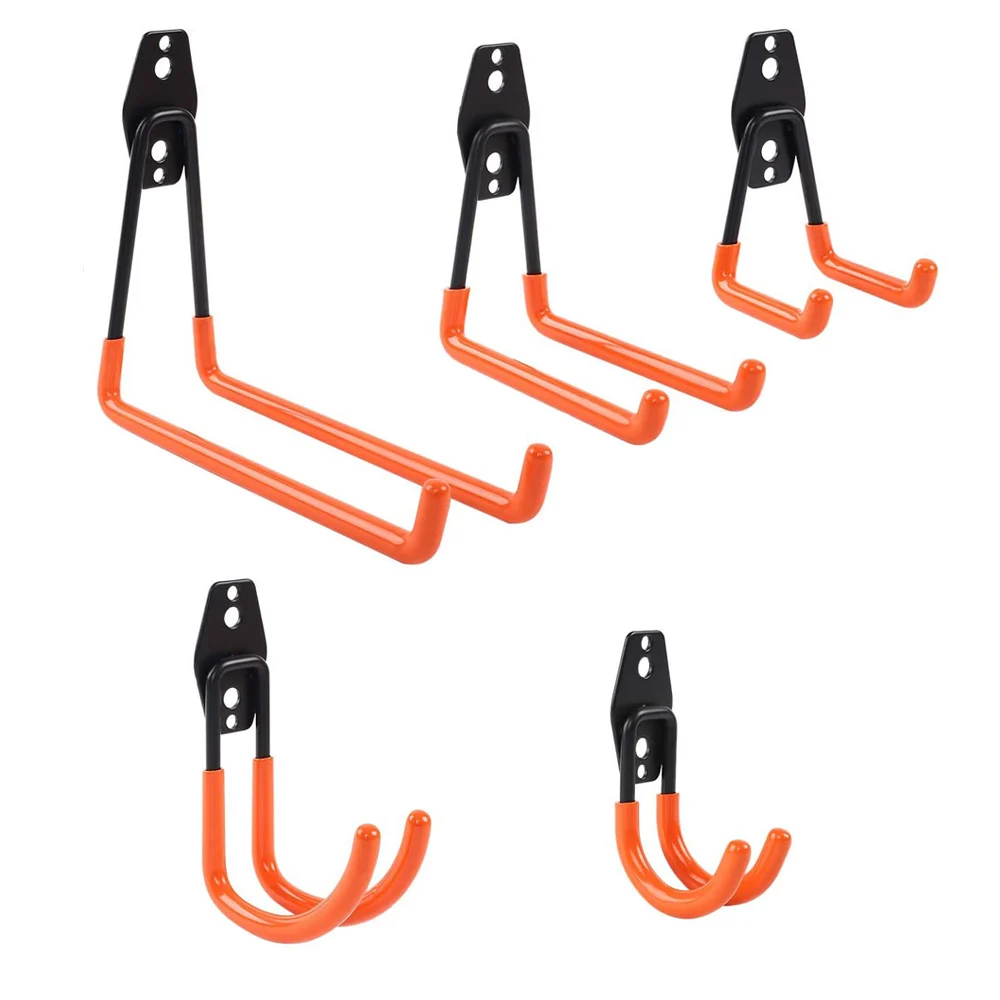 

Сверхмощный хранения крепежных крючка для прочный Мощность инструменты для хранения Держатели для крючков дома гараж настенное крепление ...