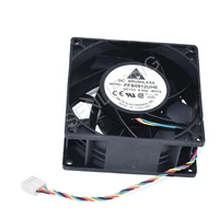 for delta pfb0912uhe dc12v 2 35a 90x90x38mm 4 wire server square fan