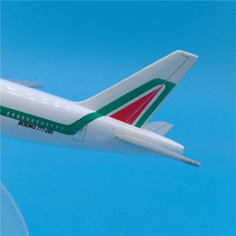 16 см масштаб 1:400 самолеты авиа Alitalia Боинг B777 модель самолета литые игрушки