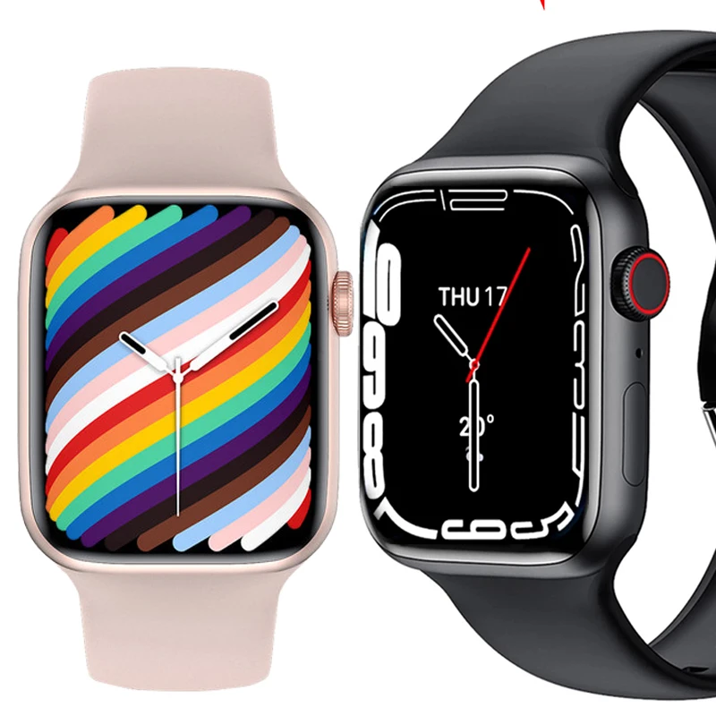 1:1 watch 7 Smart Watch 1.75-inch Wireless charging Dual button Bluetooth call heart rate PK U98 plus U68 U78 W28 T55+ W26+PRO |