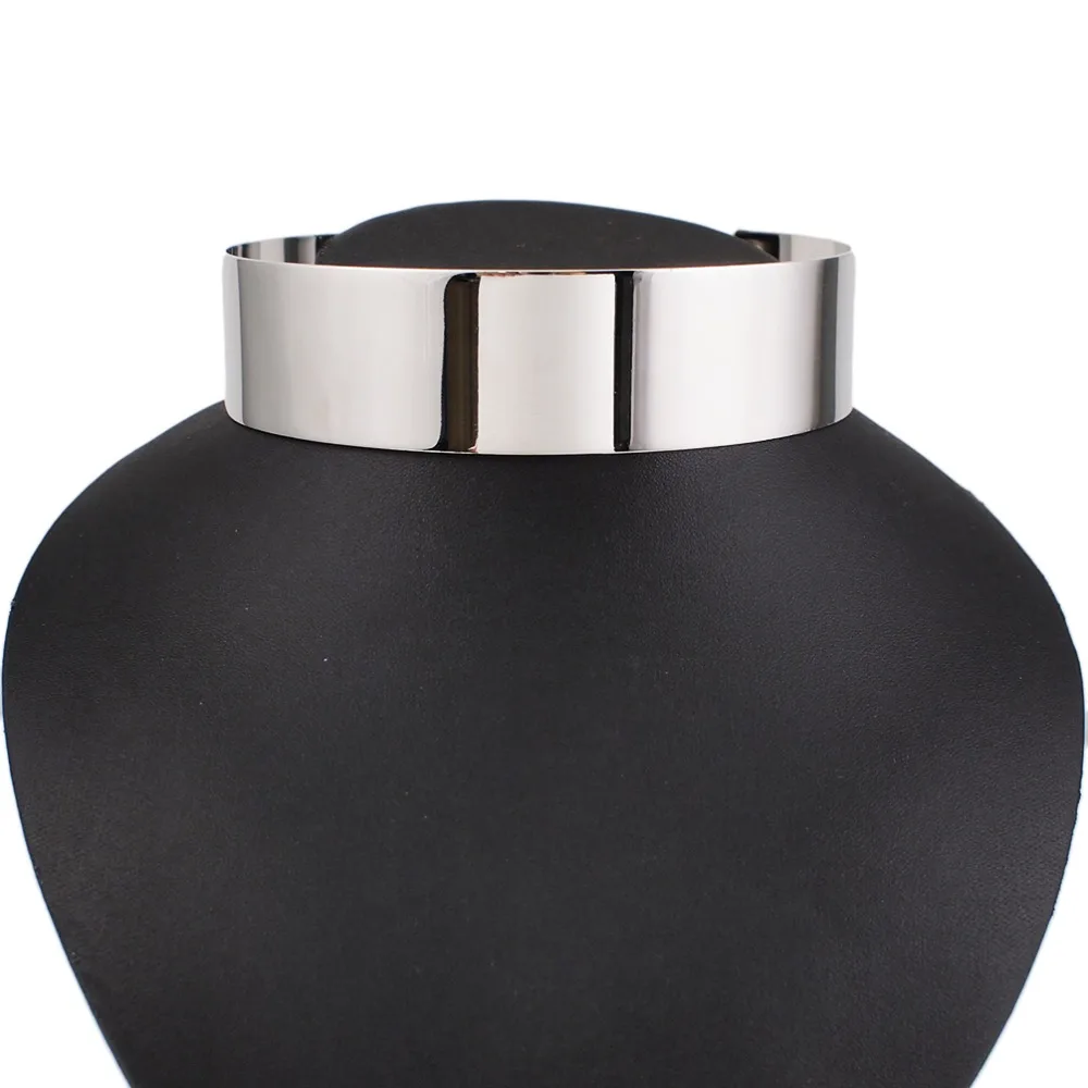 Чокер крутящий момент Женский ожерелье из сплава большой эффектный воротник