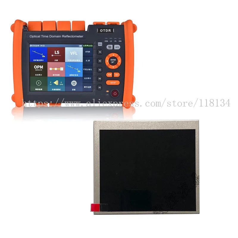 NK5600 NK6000 TLO300 OTDR 5,6 дюймовый дисплей сенсорный экран/сенсорная панель дигитайзер